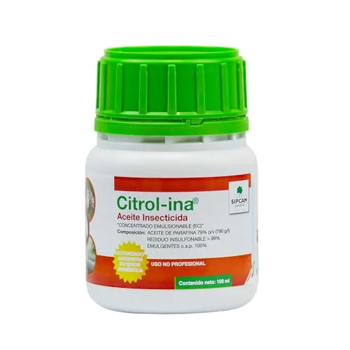 Citrol-Ina aceite insecticida de parafina 100 ml y 500 ml