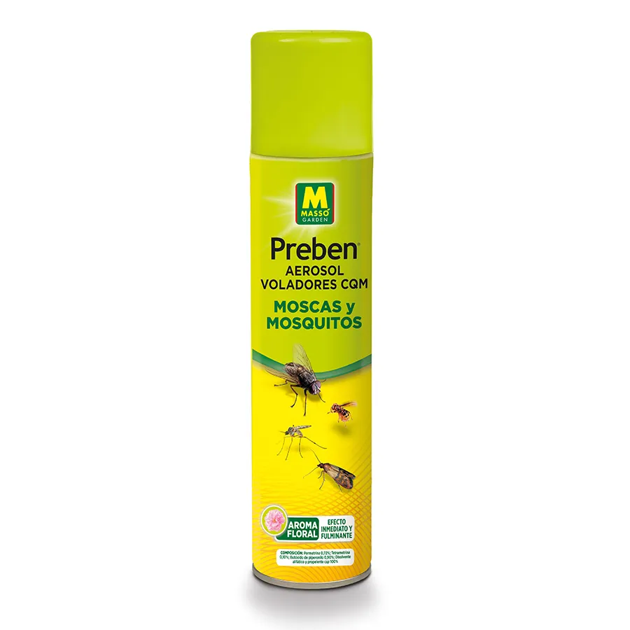 Preben Voladores 750 ml – Control Eficaz de Moscas y Mosquitos al Instante