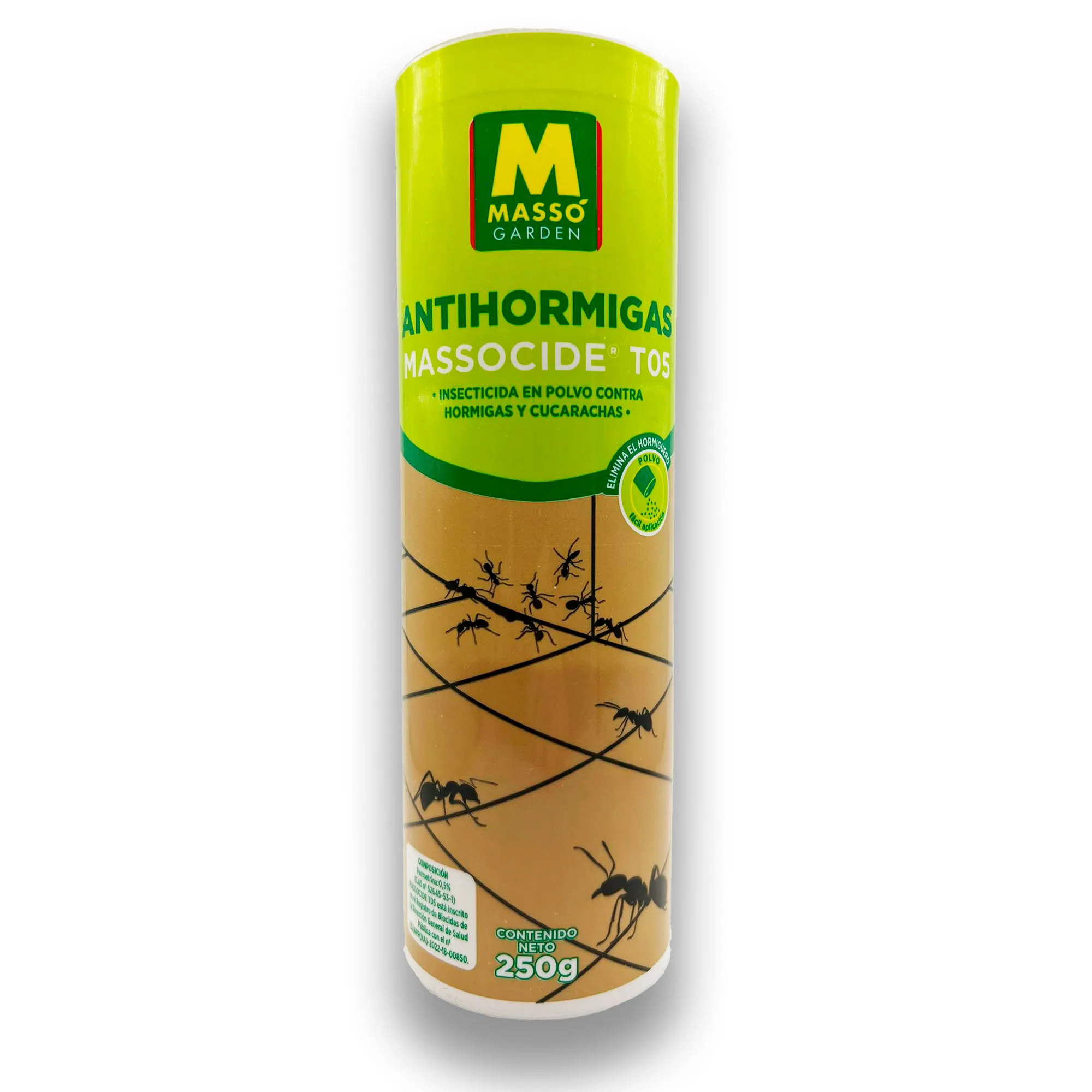 Anti-Hormigas Espolvoreo 250g – Polvo Insecticida de Acción Inmediata para Hormigas y Cucarachas Uso Interior