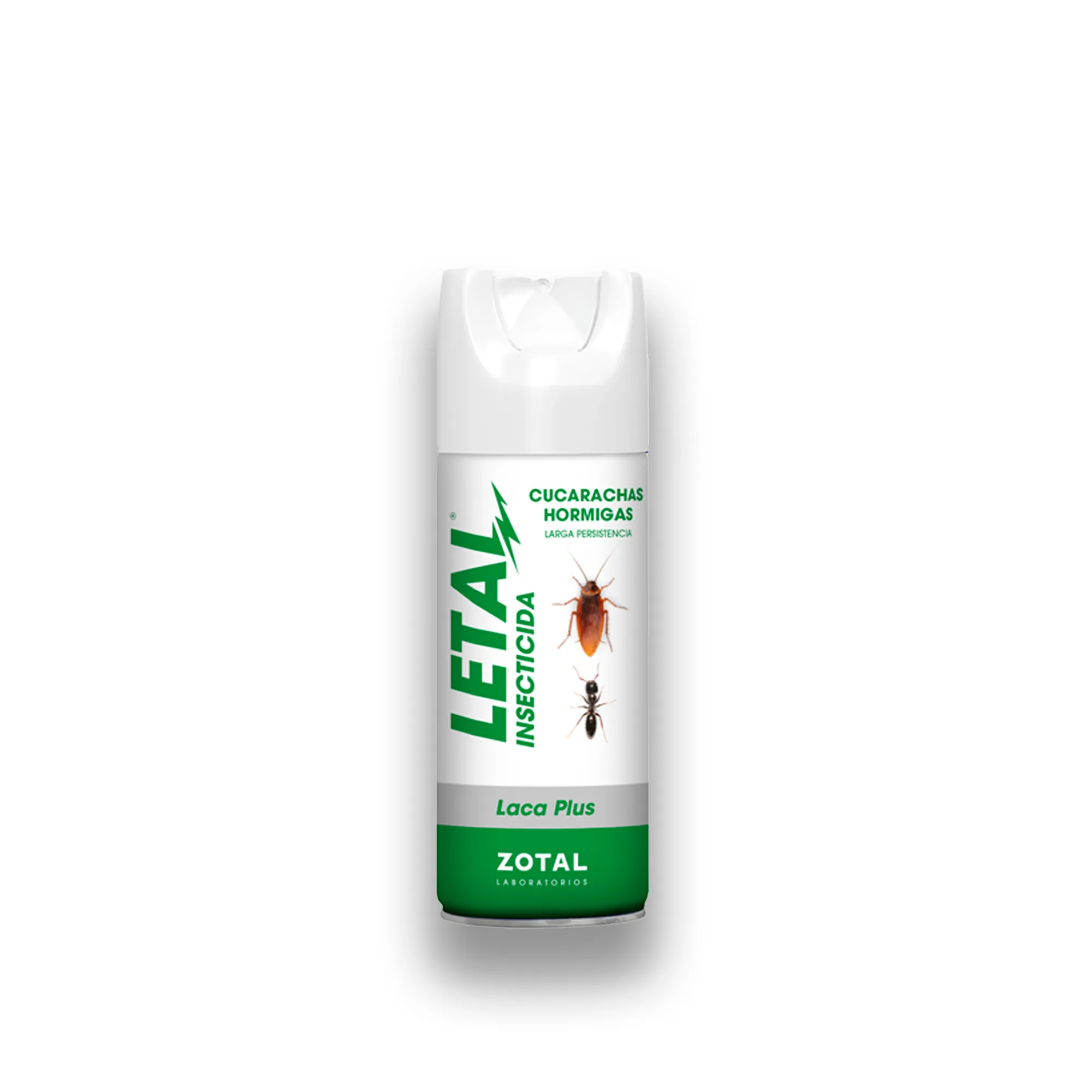 LETAL Laca Plus – Insecticida en Laca para Cucarachas, Hormigas y Moscas con Efecto Residual Prolongado
