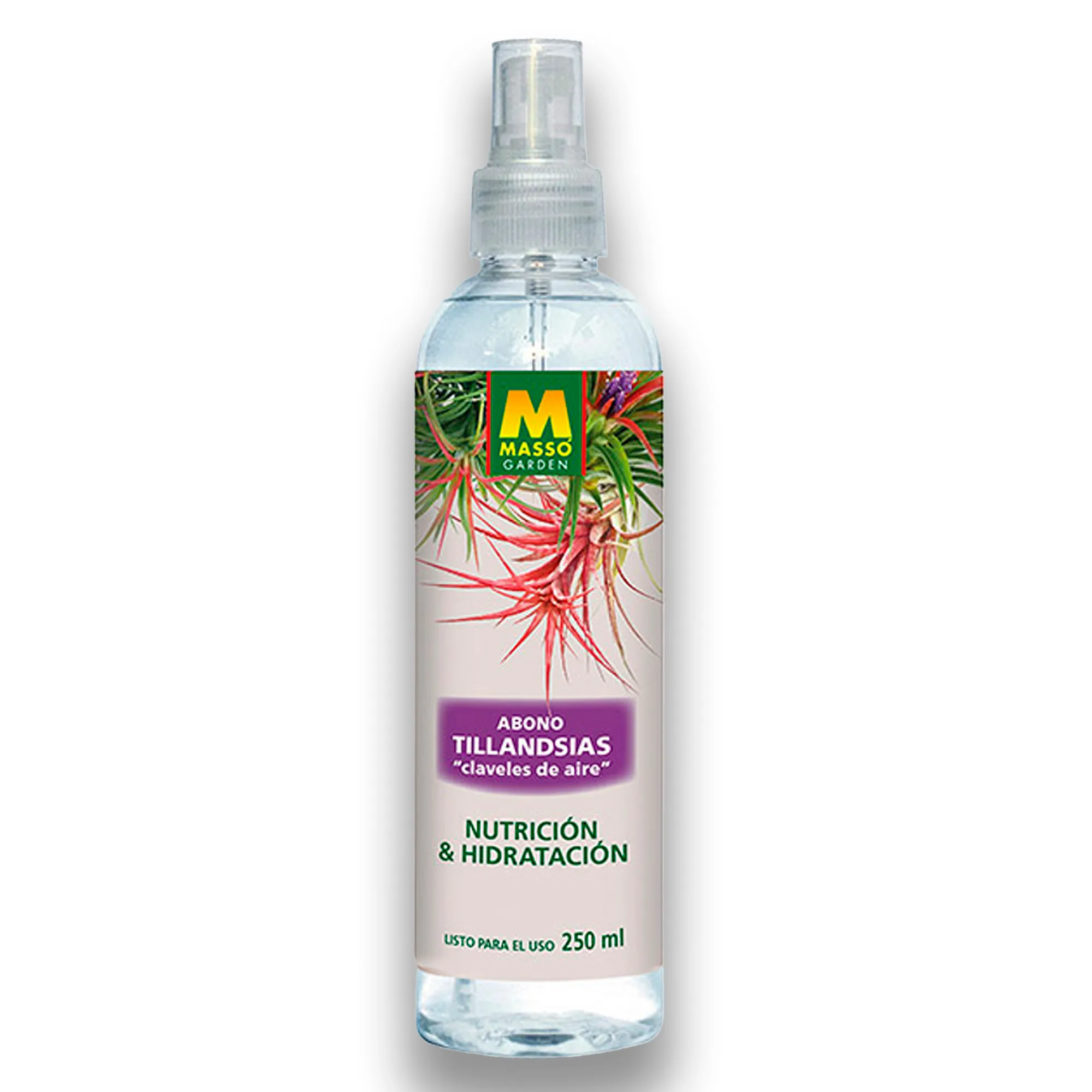 Abono Foliar Tillandsias “Claveles de Aire” 250ml – Hidratación y nutrición completa para plantas en terrarios