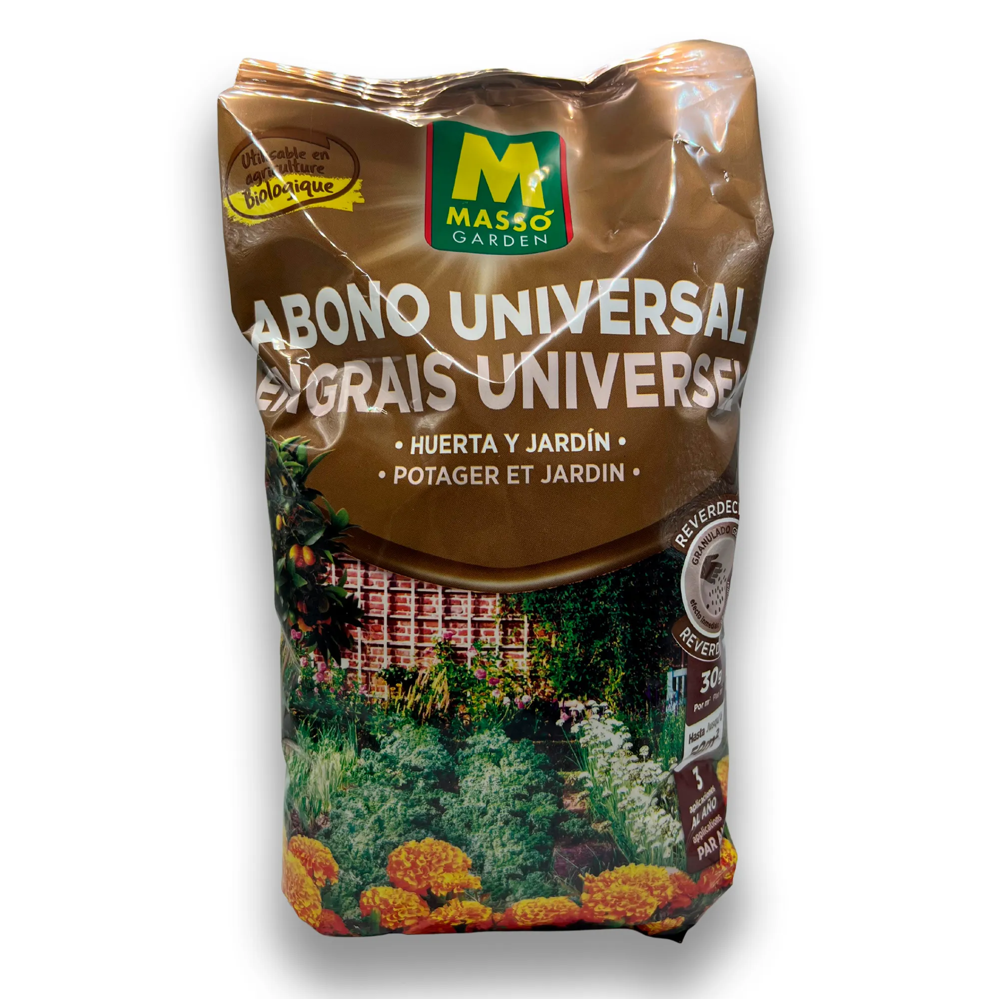 Abono Granulado Huerto y Jardín 1,5 Kg – Nutrición prolongada hasta 4 meses para todo tipo de plantas