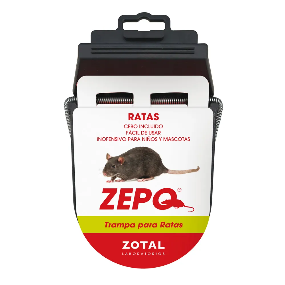 ZEPO Trampa para Ratas con Cebo Incluido