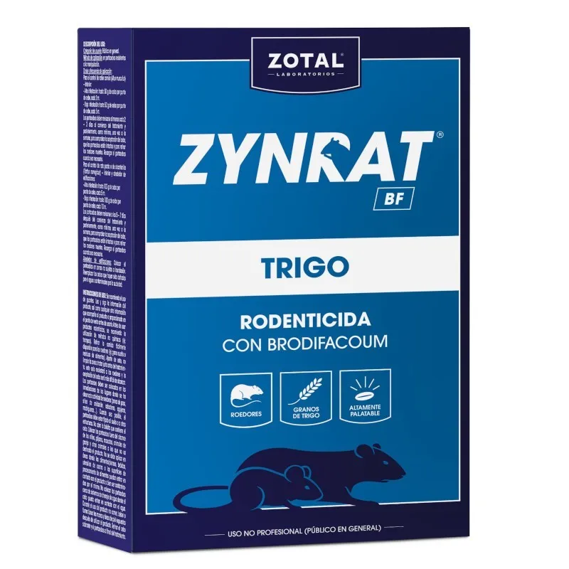 Zynrat BF Trigo Rodenticida en Grano 150 g