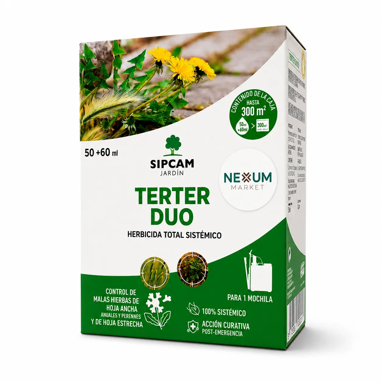 Pack Terter Dúo Vithal Garden Herbicida Sistémico 50+60 ml